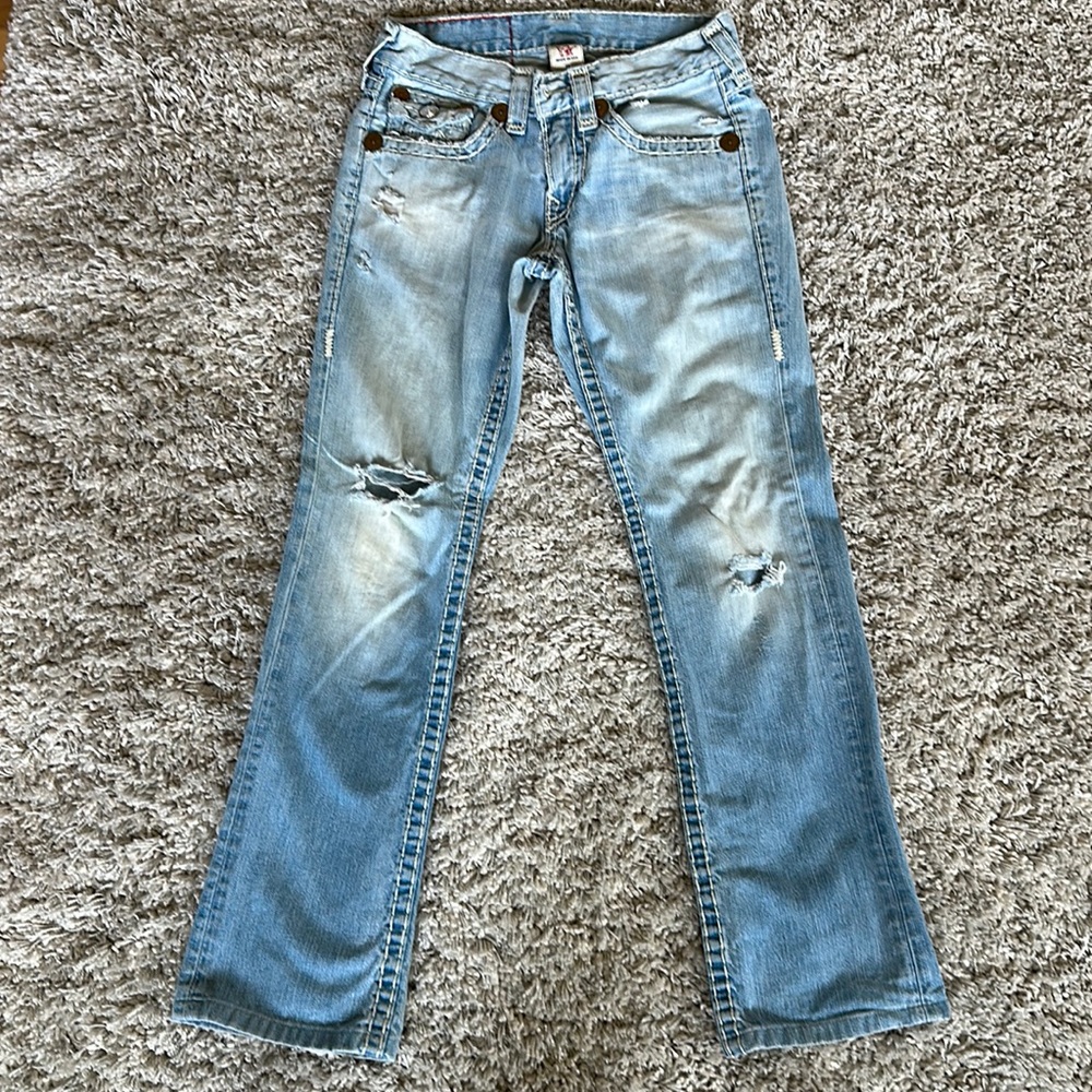 True religion light Ricky super t jeans size 29